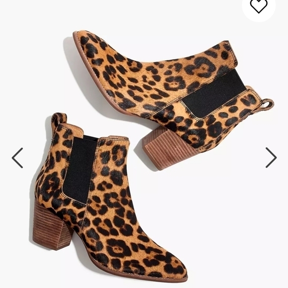 Madewell the Reagan boot in leopard calf hair Mob Wife - Picture 10 of 12